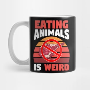 eating animals is weird Mug